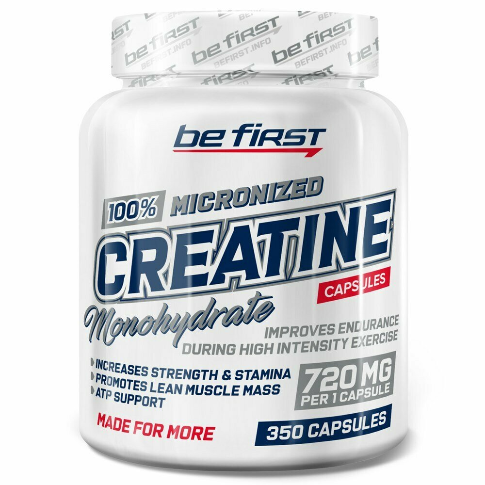 Be First Creatine Monohydrate Capsules (350капс)