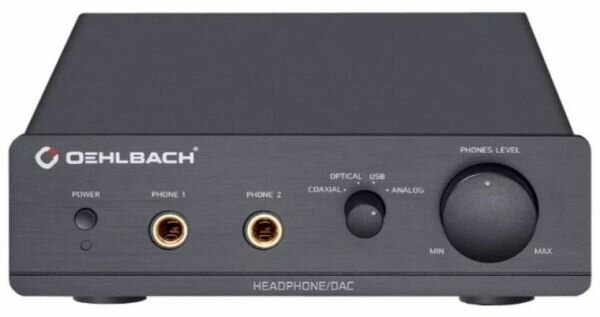 ЦАП/усилитель для наушников Oehlbach XXL DAC Ultra Black