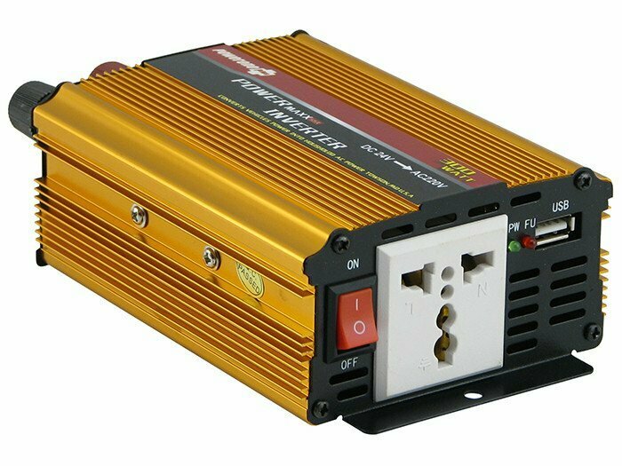 Инвертор напряжения 24-220V powerone plus 300W (150W)