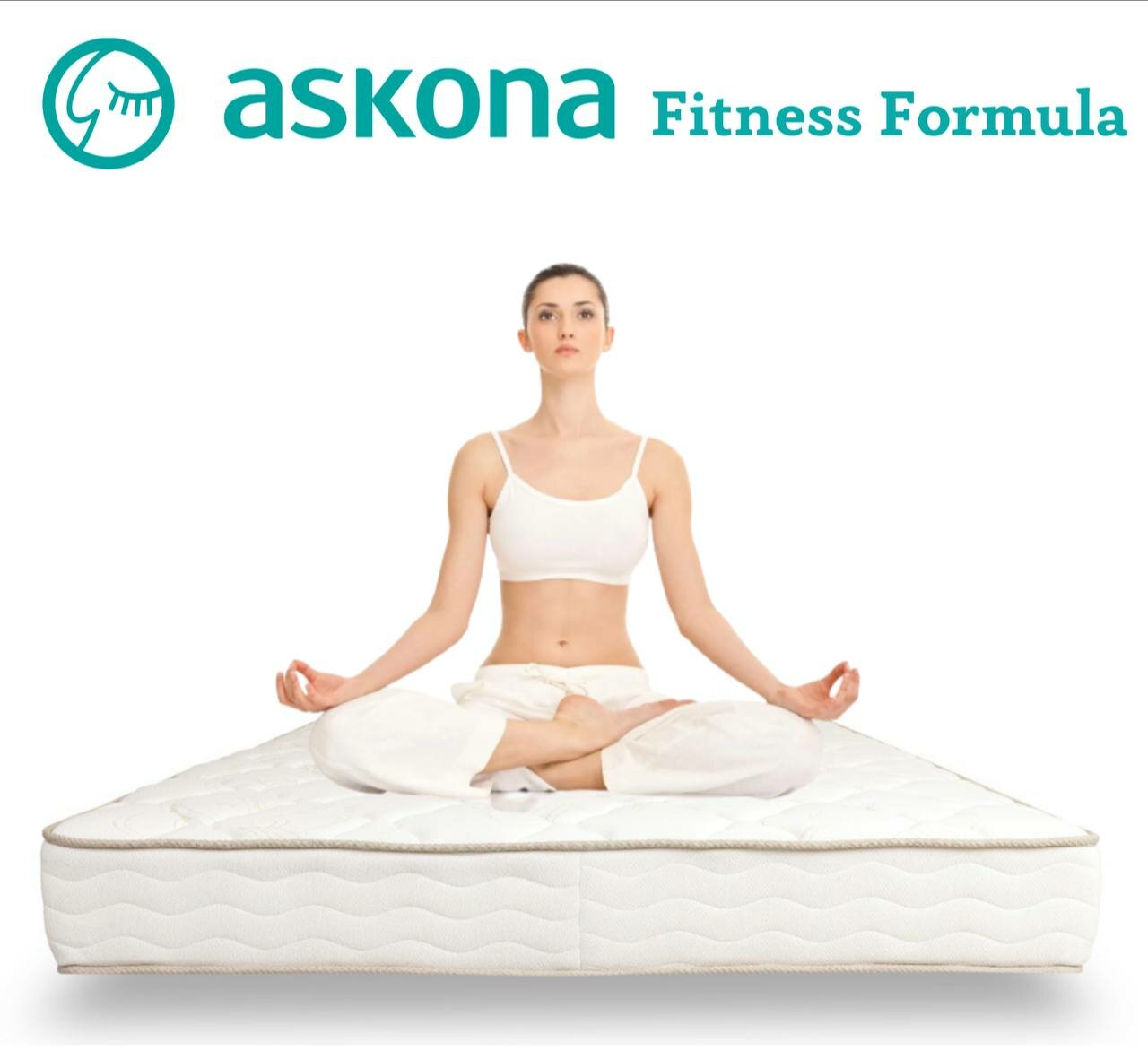 Ортопедический матрас ASKONA Formula Fitness с зональным пружинным блоком, 120х200 см