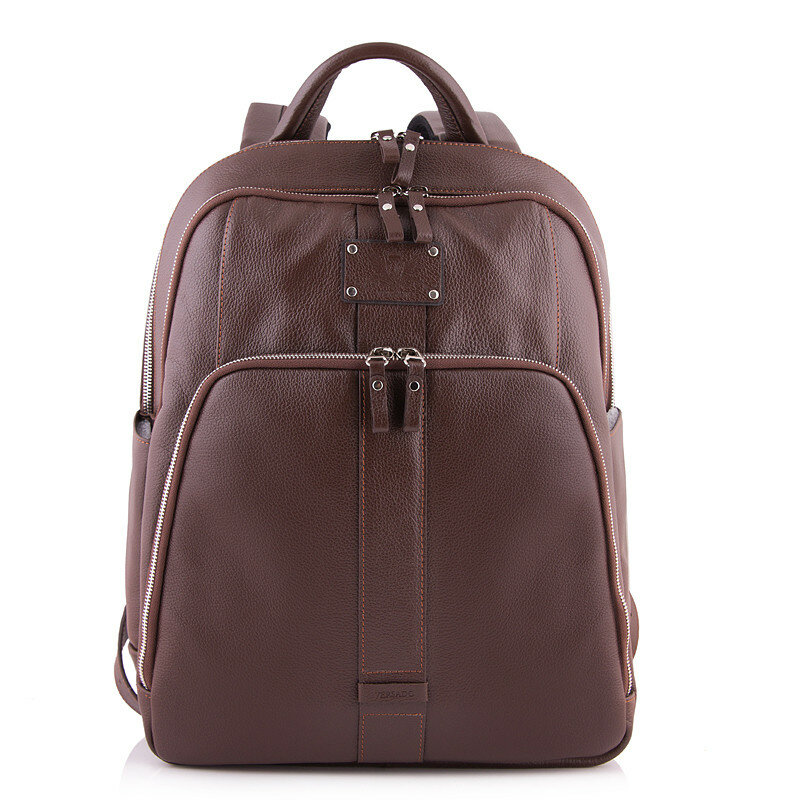 Мужской кожаный рюкзак Versado VD015 brown