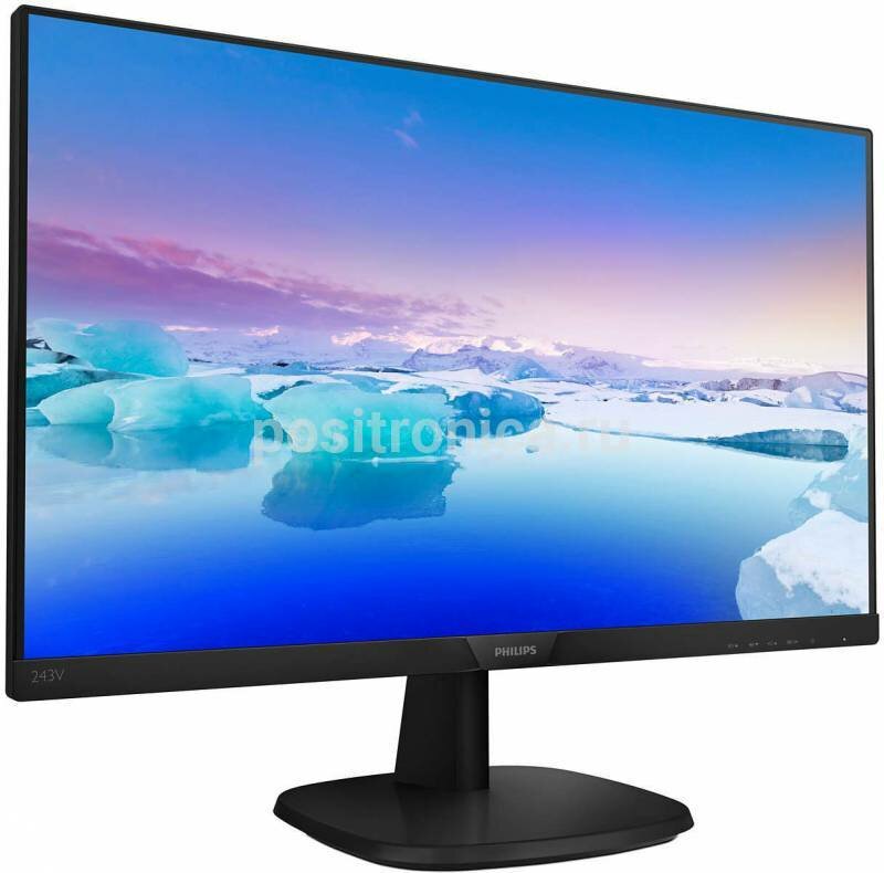 Монитор 23.8" Philips 243V7QSB (00/01), 1920х1080, 60 Гц, IPS, черный (243v7qsb)