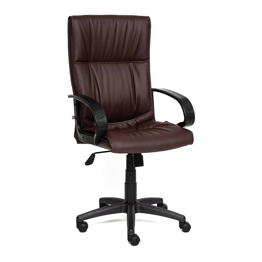 Кресло TetChair Davos кож/зам, коричневый