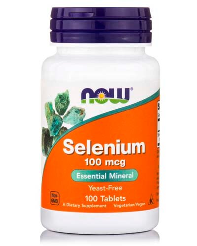 NOW Selenium 100 мкг 100 табл (NOW)