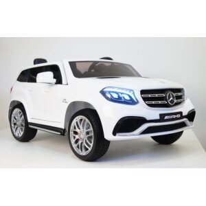 Детский электромобиль Rivertoys Mercedes-Benz GLS63 AMG белый