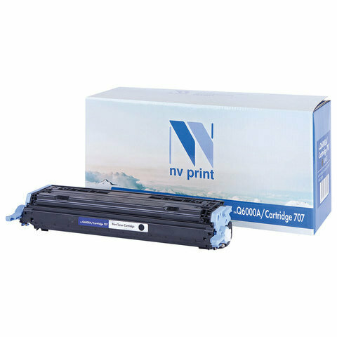 Картридж лазерный NV PRINT совместимый (Q6000A) ColorLaserJet CM1015/2600, черный, ресурс 2500 страниц