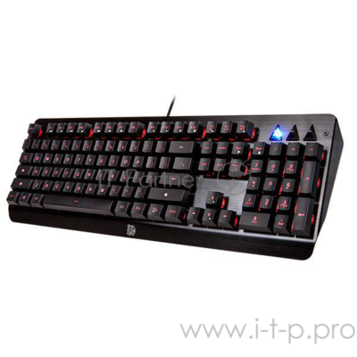 Клавиатура Tt eSports Challenger Edge KB-CHE-MBBLRU-01 USB .