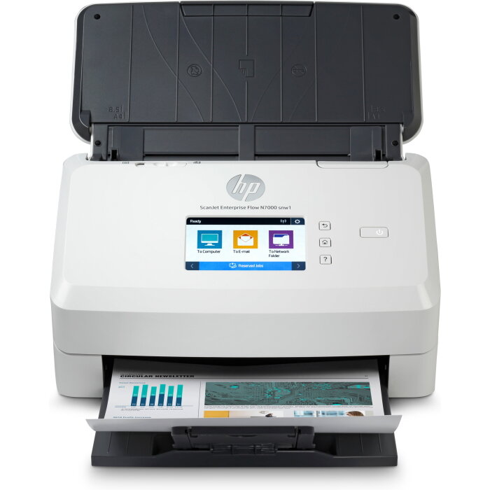 Сканер HP ScanJet Ent Flow N7000 snw1 (6FW10A#B19)