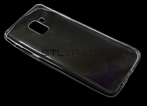Силиконовый чехол Jack Case для Samsung A8 Plus (2018) прозрачный