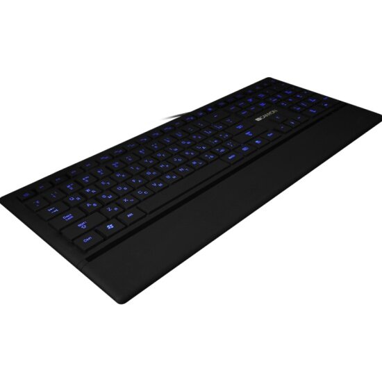 Клавиатура CANYON CNS-HKB6RU USB slim Black