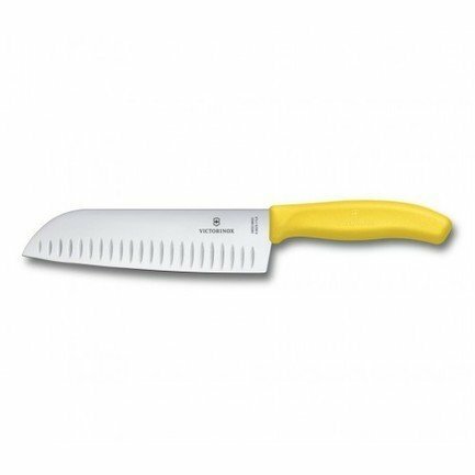 Victorinox Нож Сантоку Victorinox Swiss Classic, желтый, 17 см 6.8526.17L8B Victorinox