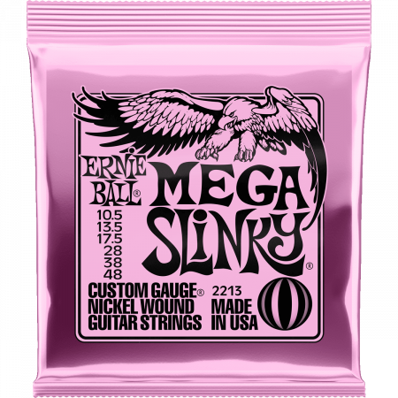 Ernie Ball 2213 струны для эл.гитары Nickel Wound Mega (10.5-13.5-17.5-28-38-48)