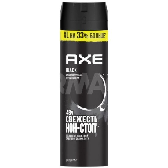 Аэрозольный дезодорант Axe Блек Темптейшн, 150 мл - фото №1