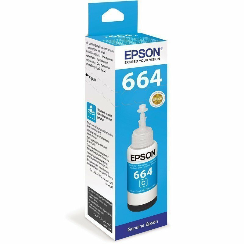  EPSON (C13T66424A)   Epson L100/L110/L200/L210/L300/L456/L550, , 