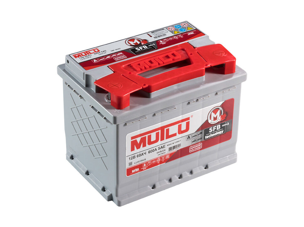 Аккумулятор MUTLU 60 а/ч, прямая пол-сть MUTLU-L2.60.054.B