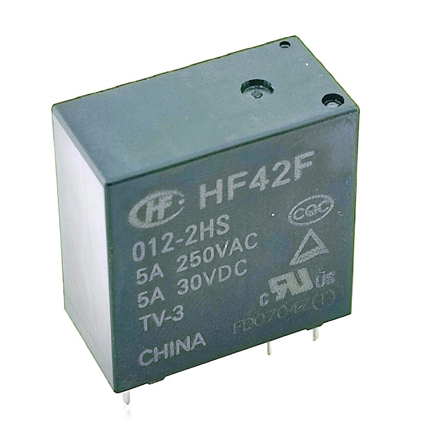 Реле HF42F 012-2HS 12v