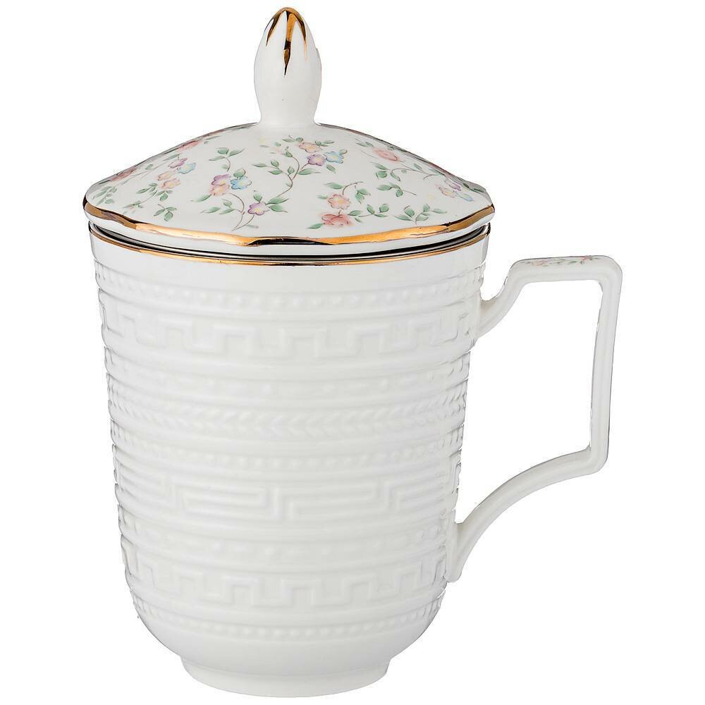 фото Кружка для чая, для кофе заварочная "фабьен" 400 мл С крышкой И ситом