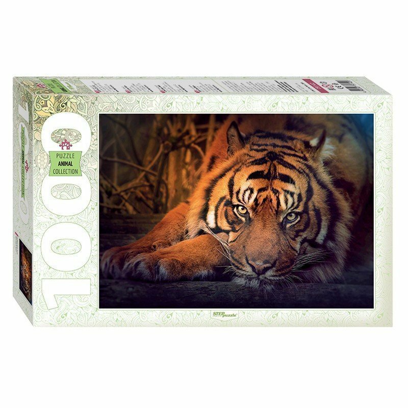 Пазл 1000 эл. Step Puzzle "Animal collection. Сибирский тигр" Степ Пазл 79142