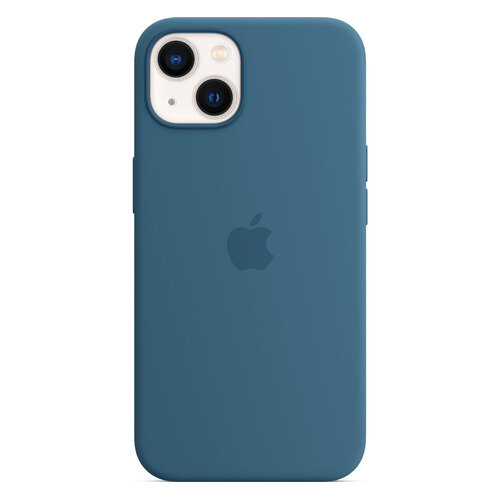 Чехол (клип-кейс) Apple Silicone Case with MagSafe, для Apple iPhone 13, полярная лазурь [mm273ze/a]