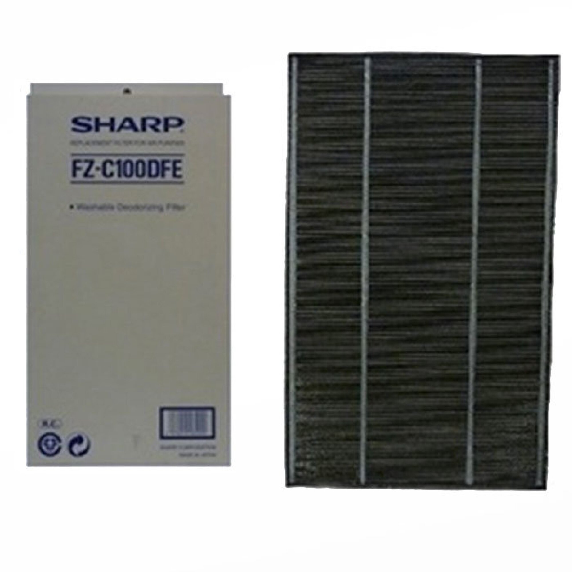 Аксессуары для климатического оборудования Sharp Фильтр угольный Sharp FZ-C100DFE для очистителя воздуха