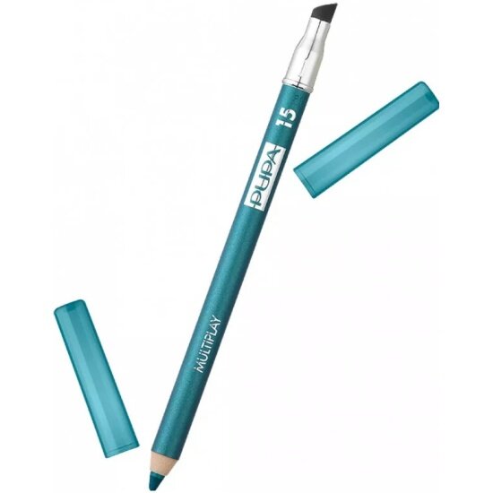 Карандаш для век PUPA Multiplay Eye Pencil с аппликатором, тон 15 морская волна