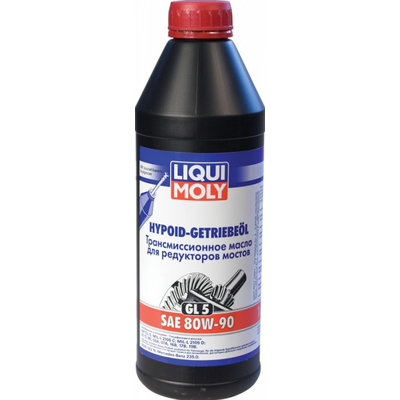 Масло трансмиссионное Liqui Moly Hypoid-Getriebeoil 80w90 GL5 (1л) 3924 .