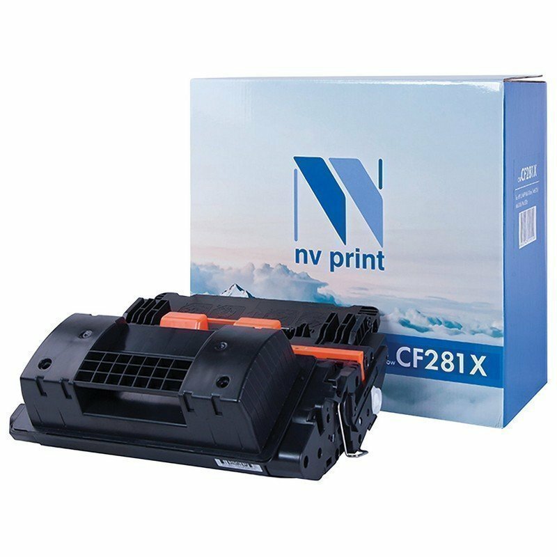Картридж лазерный NV PRINT (NV-CF281X) для HP LaserJet M605/M606/M630 и другие, ресурс 25000 стр