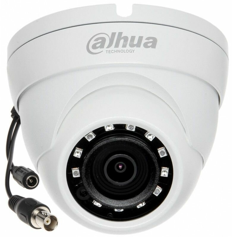 Камера видеонаблюдения DH-HAC-HDW1220MP-0280B 2.8-2.8мм HD-CVI цветная бел. корпус | код 1074788 | Dahua ( 1шт. )