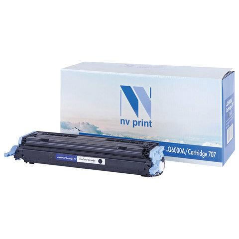 Картридж лазерный NV PRINT (NV-Q6000A) для HP ColorLaserJet CM1015/2600, комплект 2 шт., черный, ресурс 2500 стр.