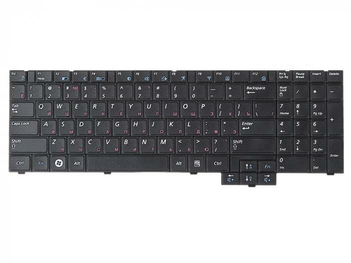 Клавиатура для ноутбука Samsung R519, R523, R525, R528, R530, R538, R540, R620, R717, R719, RV508, RV510 (p/n: BA59-02832C)