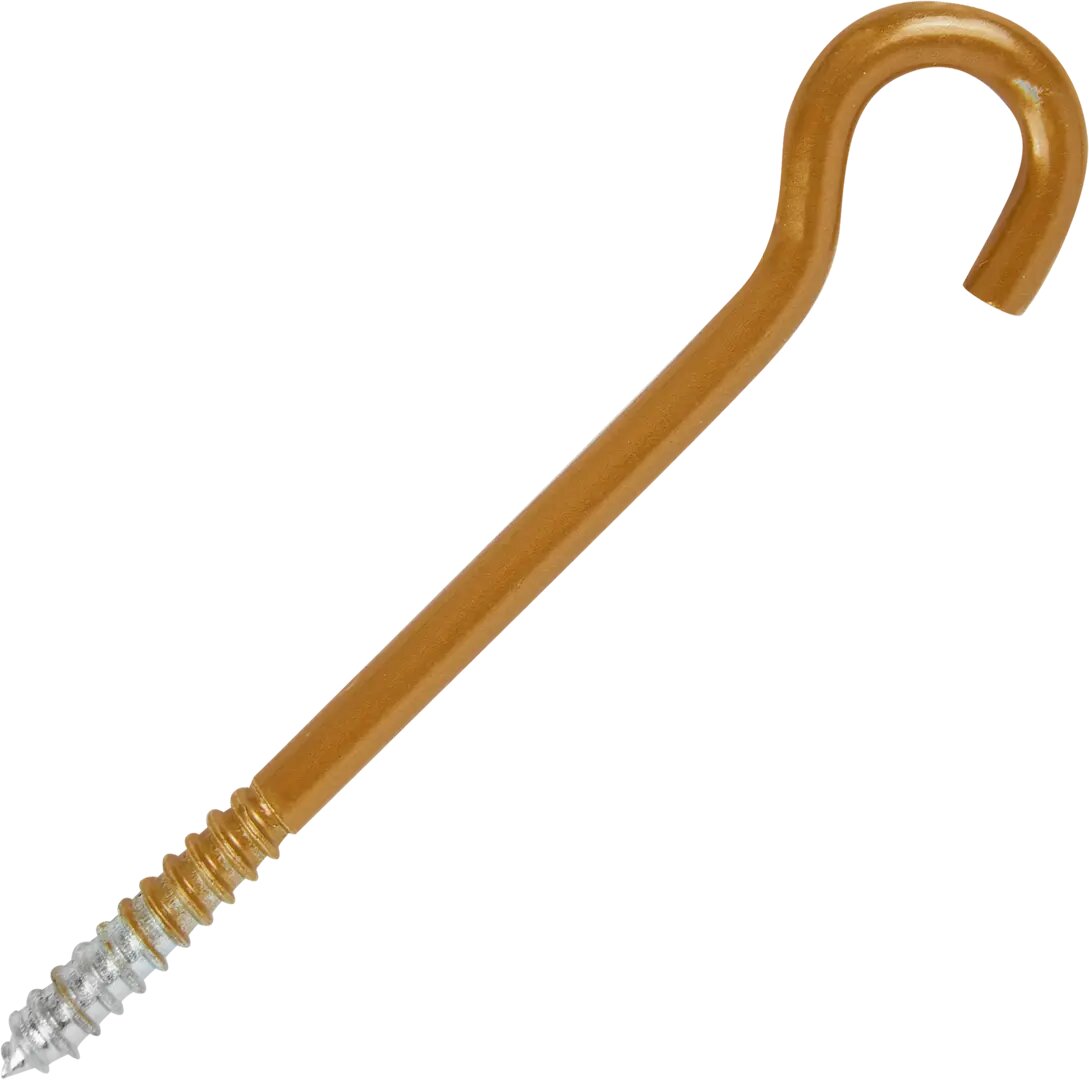 фото Шуруп-крюк 8x100 мм, нержавеющая сталь RAL1036