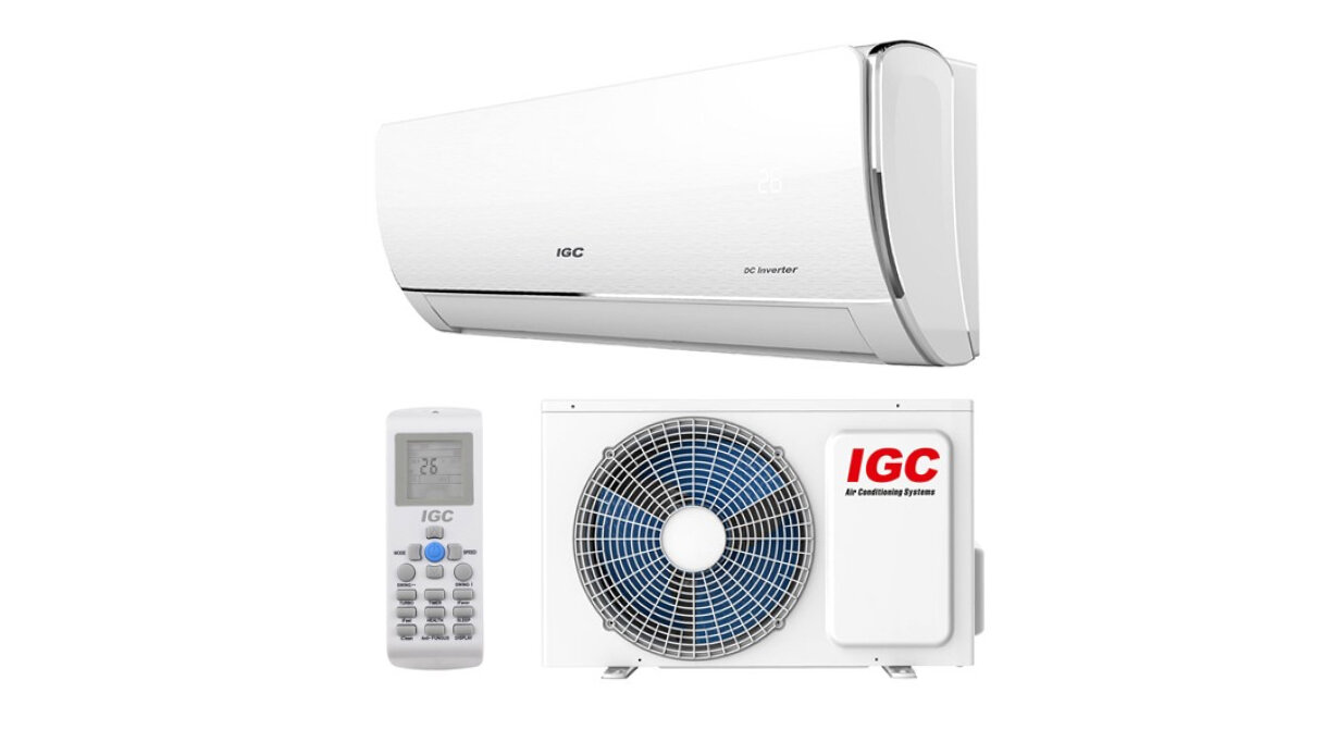 Кондиционер IGC Silver DC Inverter RAS-V09N2X/RAC-V09N2X Сплит-система