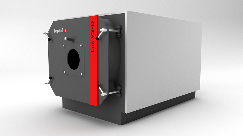 Промышленный водогрейный котел Teplofor Lex Easy V2-D 100, 100 кВт