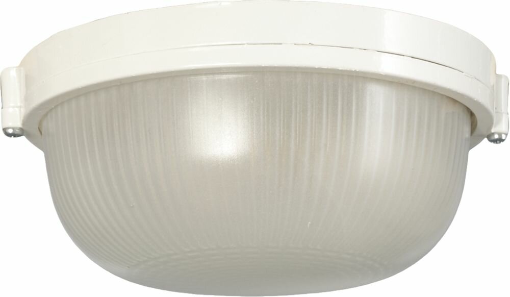 Светильник круглый TDM Electric НПБ 1301 1xE27x60 Вт, цвет белый, IP54 - фотография № 1