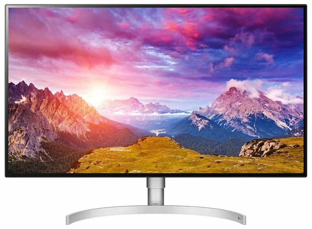 31.5" Монитор LG 32UL950-W, 3840x2160, 60 Гц, IPS, черный/белый/серебристый