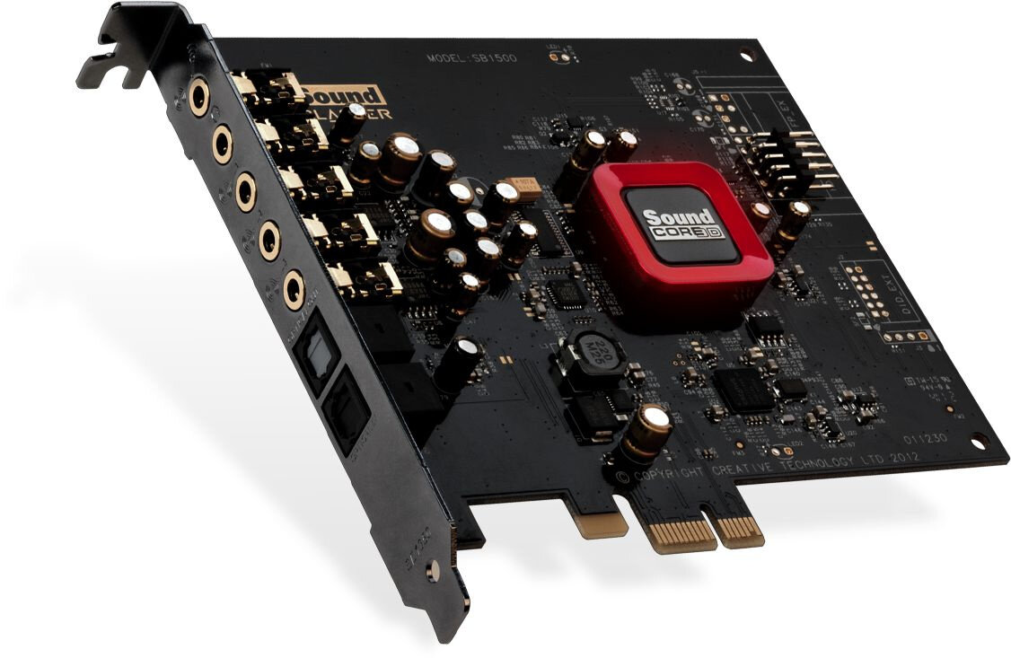 Звуковая карта Creative PCI-E Sound Blaster Z SE Sound Core3D 5.1 Ret - фотография № 4