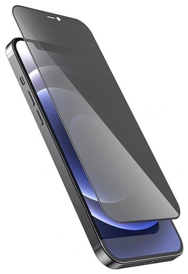 Защитное стекло АНТИШПИОН для Apple iPhone 12  12 Pro