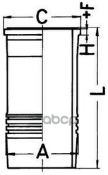 89 567 110_гильза Цилиндра !Мокрая D120rvi Premium/Kerax Дв.Midr06.20.45 D/41/Midr06.20.45e/41euro2 Ks арт. 89 567 110
