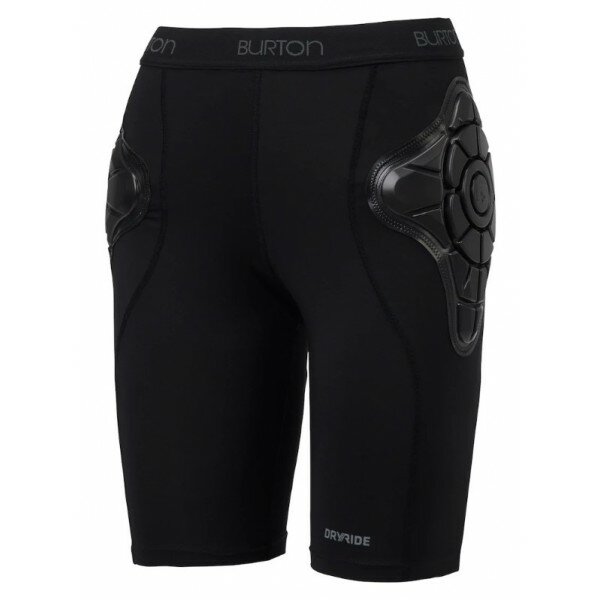 Защитные шорты Burton Women's Total Impact Short (21-22), цвет True Black, размер защиты S