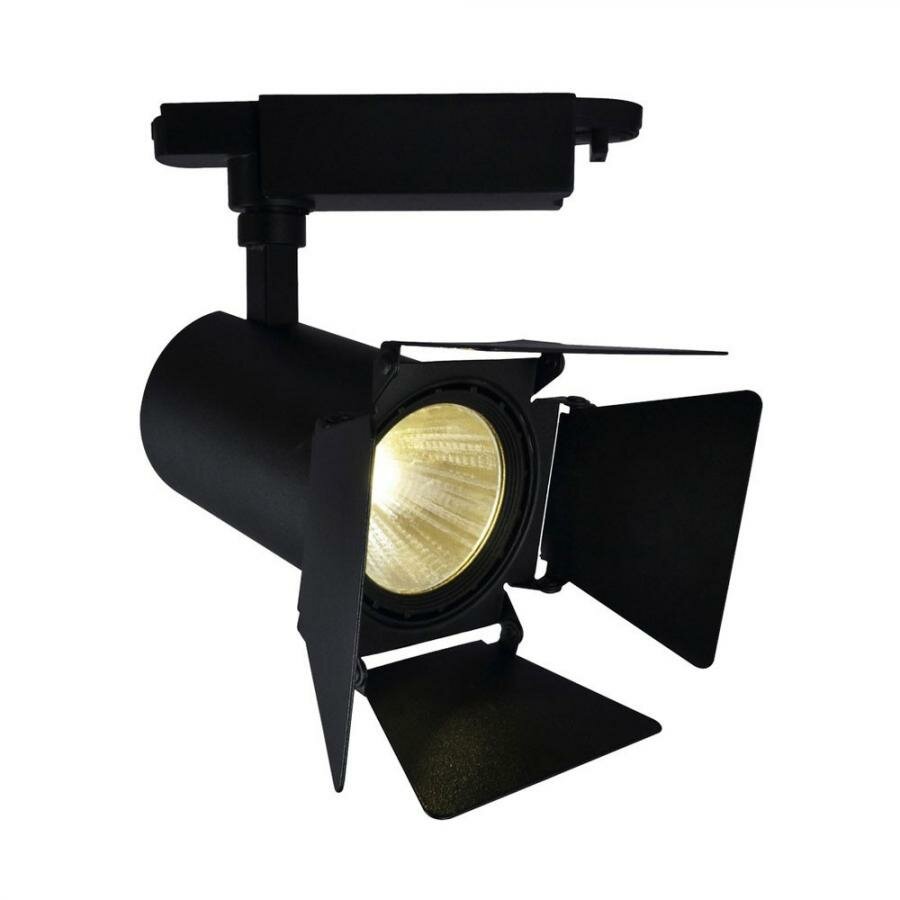 Трековый светильник Arte lamp A6720PL-1BK