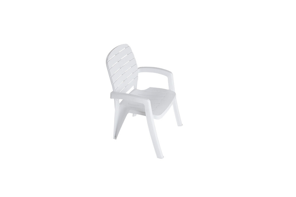 Кресло садовое, стул садовый, "Прованс" белый - фотография № 6
