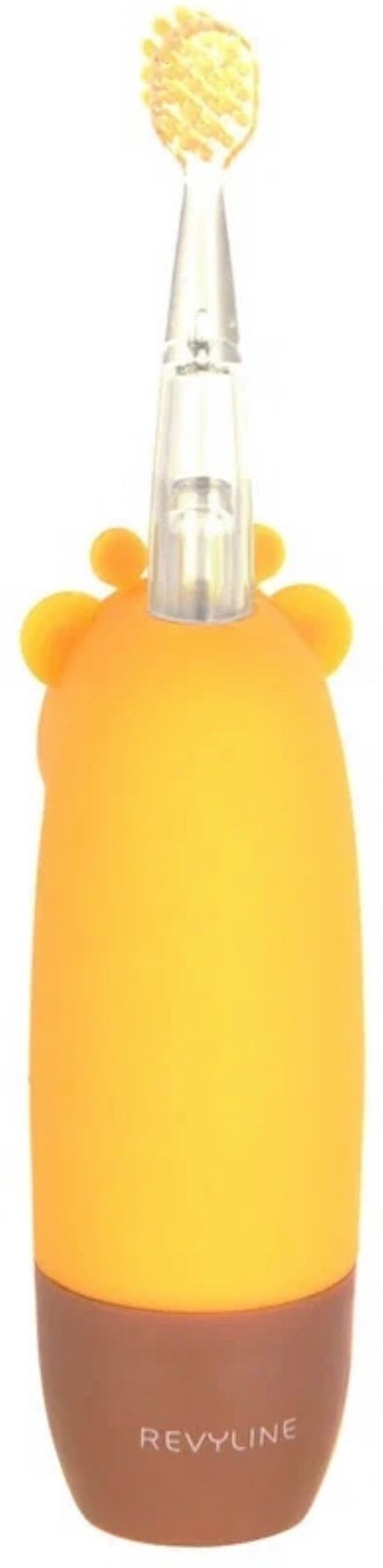 Звуковая зубная щетка Baby Yellow/ Детская зубная щетка - фотография № 4