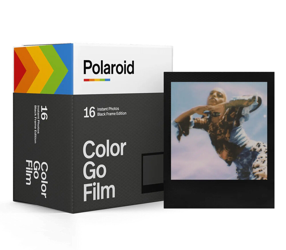  Polaroid Color Film Go Black Frame Double Pack, 28 ,  