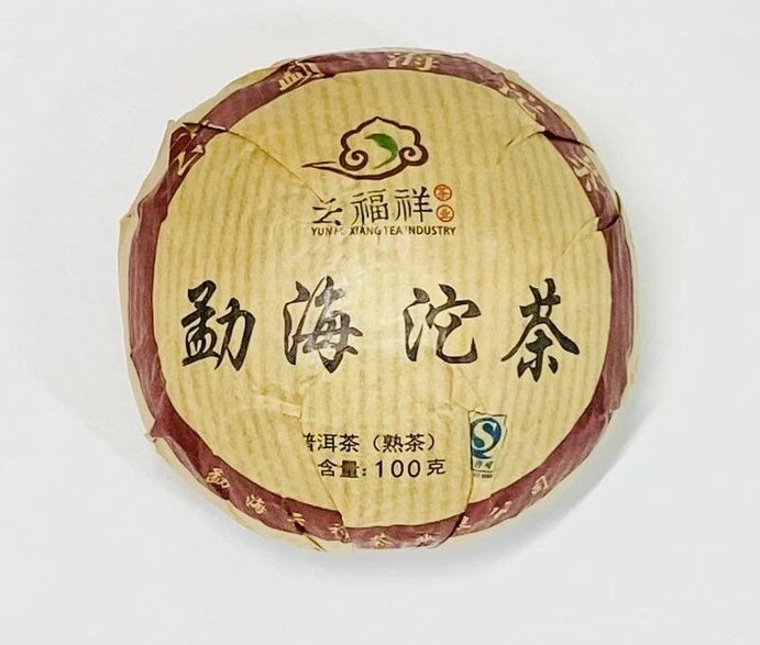 Чай Пуэр Шу - Земляное кольцо, Китай, 100 гр. - фотография № 1