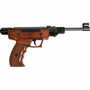 Пистолет пневматический Blow H-01 4,5 мм (пластик имитация дерева)