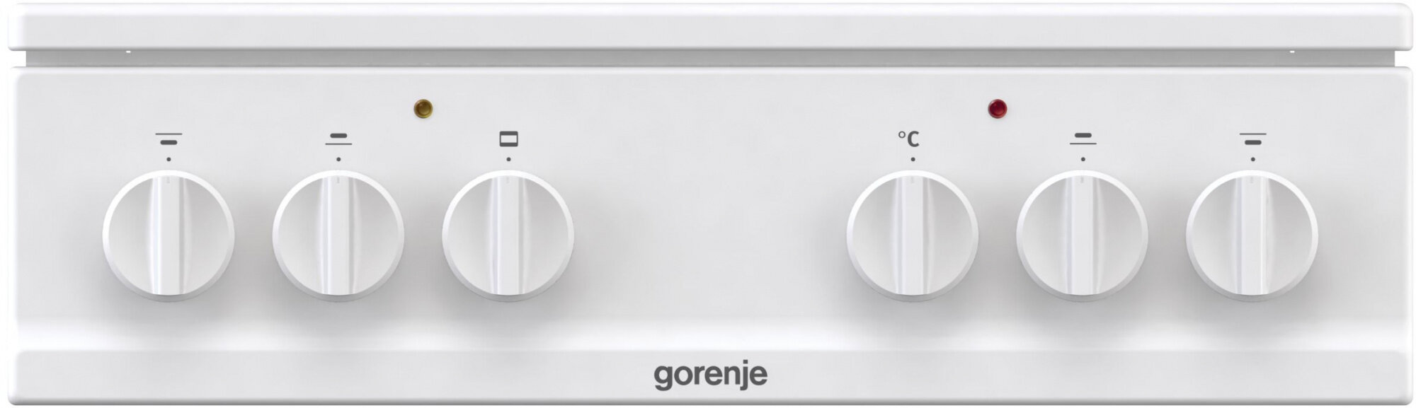 Плита Электрическая Gorenje EC5151WG белый/черный стеклокерамика (без крышки)