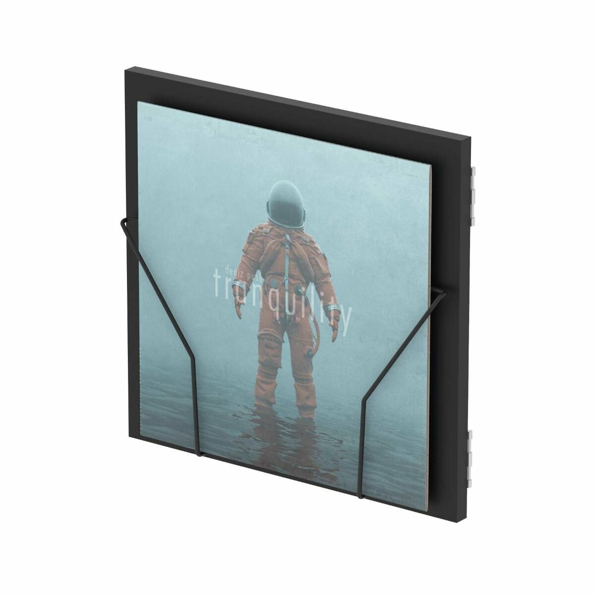 Glorious Record Box Display Door Black подставка-дверца для систем хранения пластинок цвет чёрный