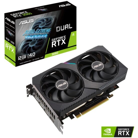 Видеокарта ASUS GeForce RTX 3060 DUAL V2 12G