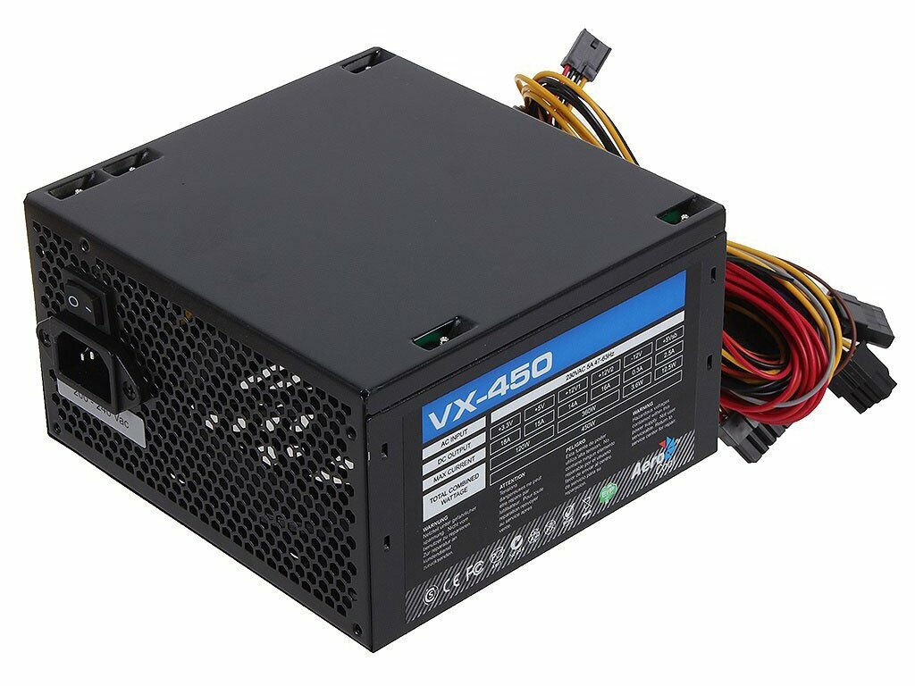 Блок питания AeroCool VX Plus 450W