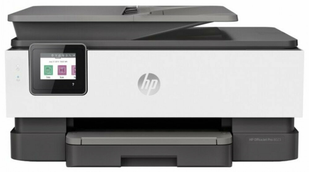 МФУ HP Officejet 8023 1KR64B A4 Цветной/печать Струйная/разрешение печати 1200x1200dpi/разрешение сканирования